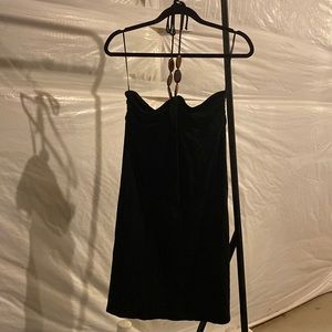 Like new black halter dress